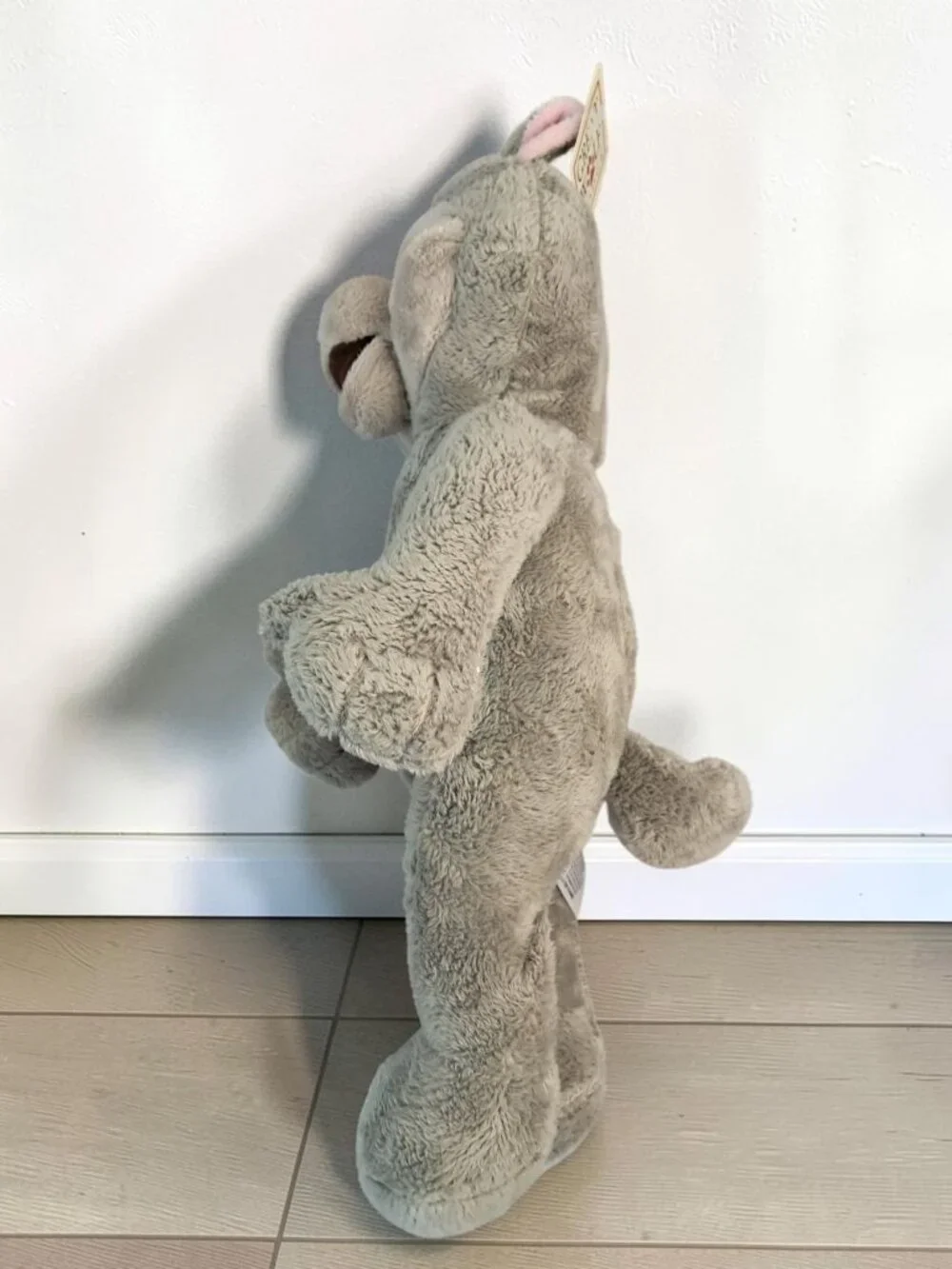 Great Wolf Lodge Violet Wolf Plush Stuffed Animal Toy Gray Pink Bow Fiesta NWT